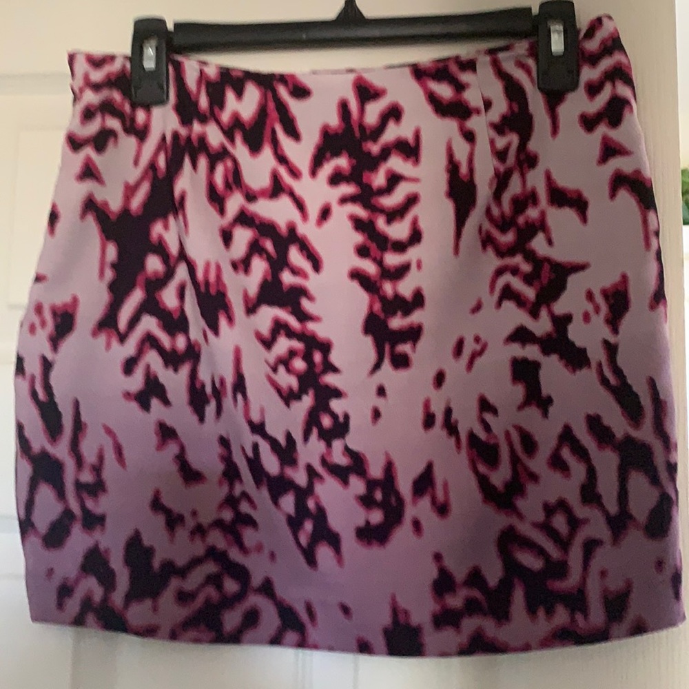 Multi color midi skirt